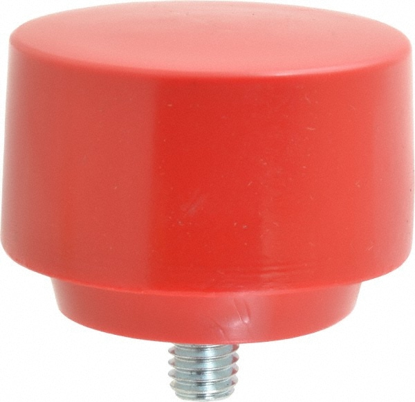 Nupla 15253 2-1/2" Face Diam, Grade Medium, Red Hammer Tip/Face 