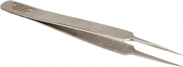 Precision Tweezer: 5-SA, Tapered Ultra Fine & Subminiature Assembly Tip, 4-1/2" OAL