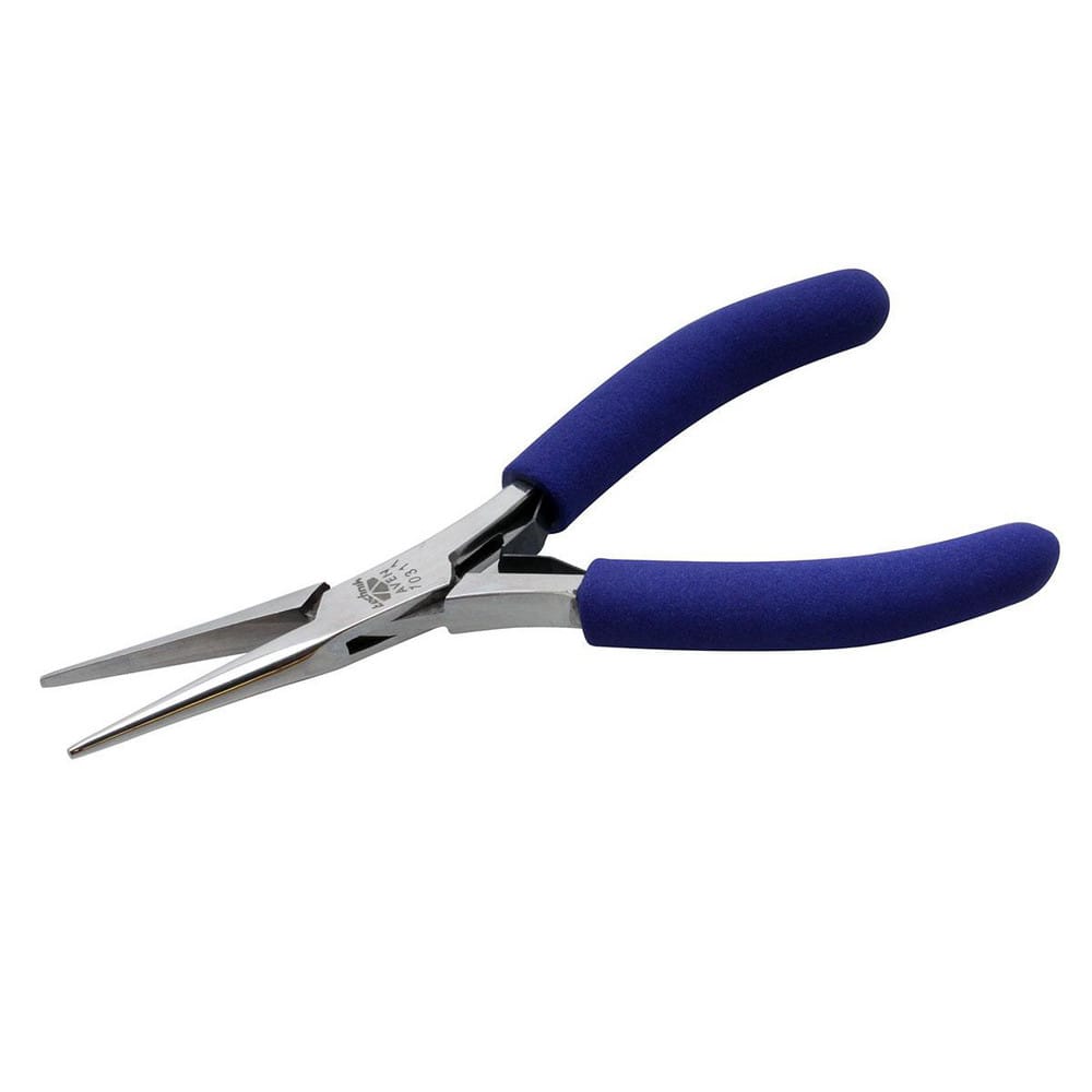Aven 10311 Chain Nose Plier: 1-7/16" Jaw Length 