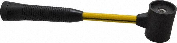 Non-Marring Hammer: 24 oz, 2" Face Dia, Composite Head