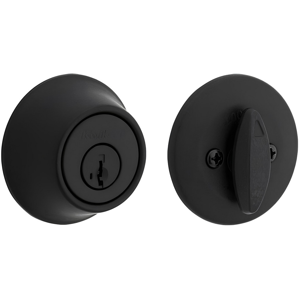 Kwikset Deadbolts: Deadbolt Type: Deadbolt; Lock Type: Single Cylinder; Key Type: Keyed Different; Mount Type: Through Hole