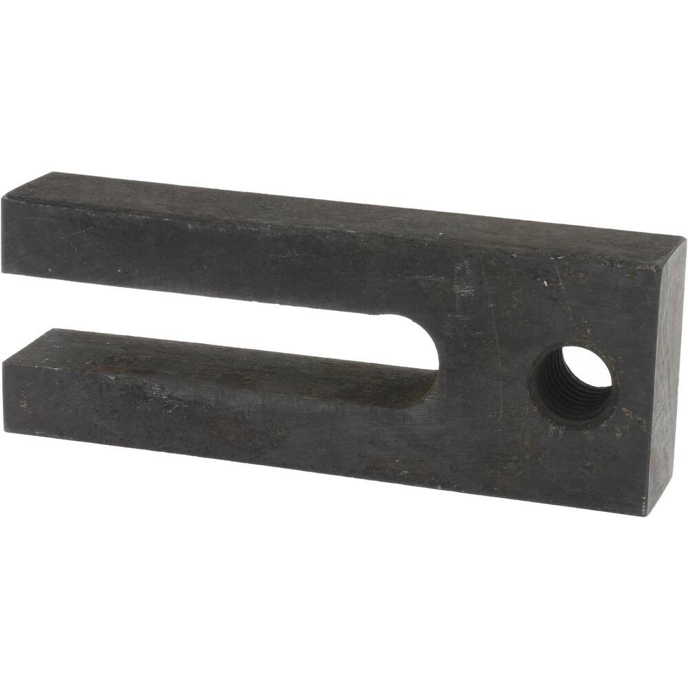 1-1/2" Wide x 3/4" High, Carbon Steel, Black Oxide Coated, Tapered, U Shaped Strap Clamp