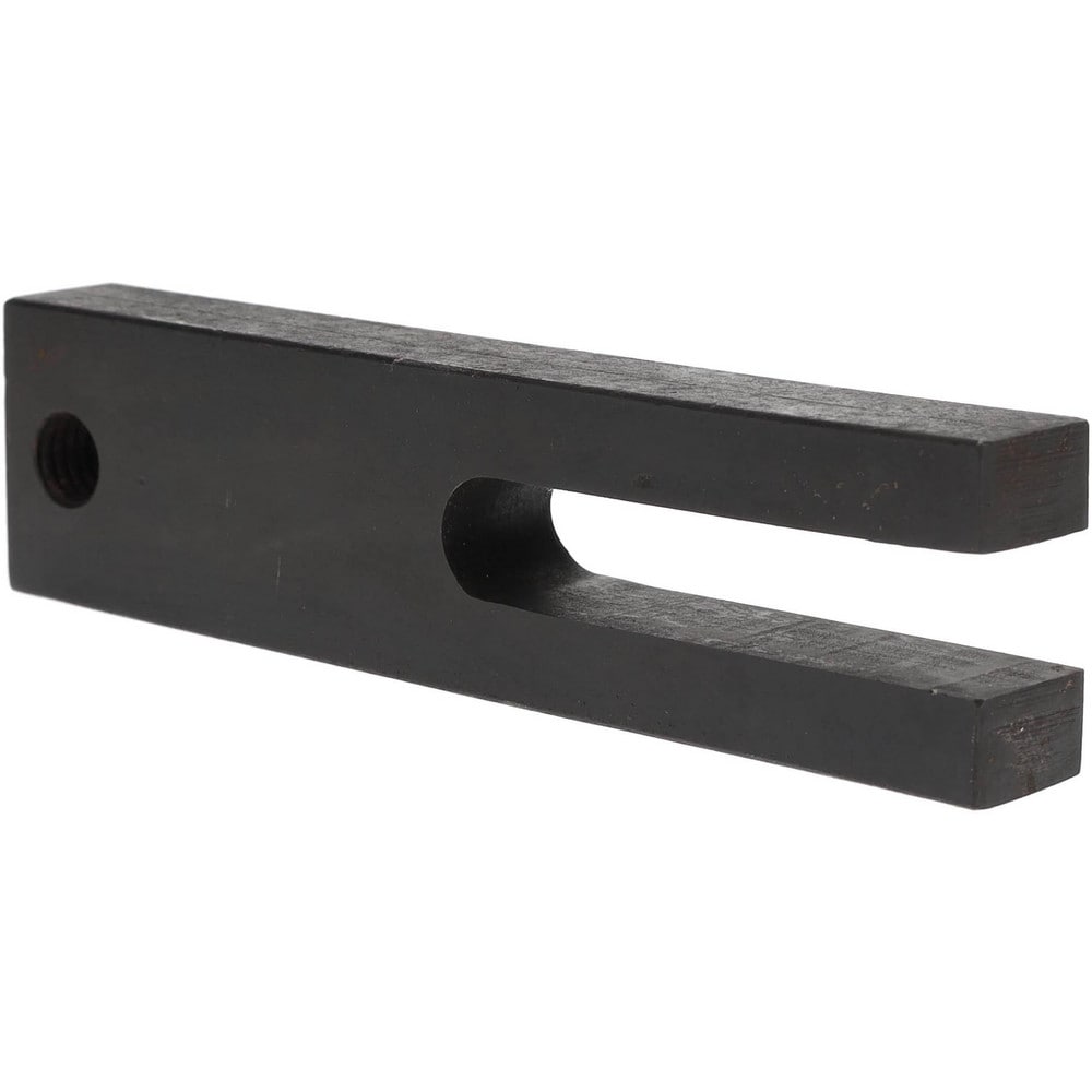 1-1/2" Wide x 3/4" High, Carbon Steel, Black Oxide Coated, Tapered, U Shaped Strap Clamp