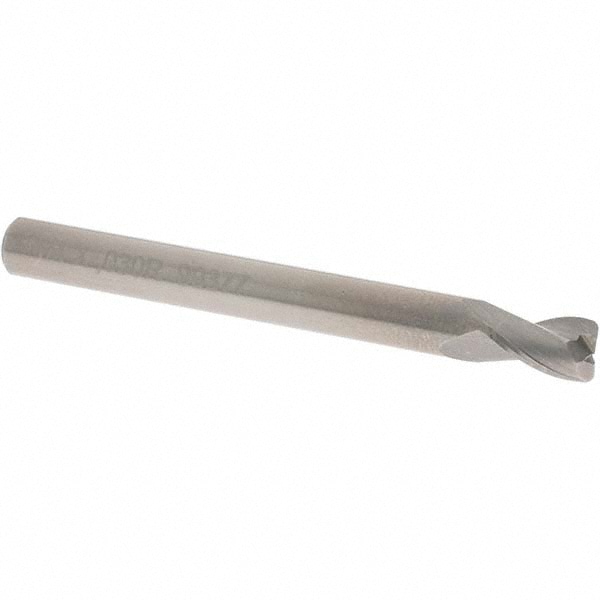 OSG 20211900 Corner Radius End Mill: 1/4" Dia, 3/8" LOC, 0.03" Radius, 2 Flutes, Solid Carbide Image