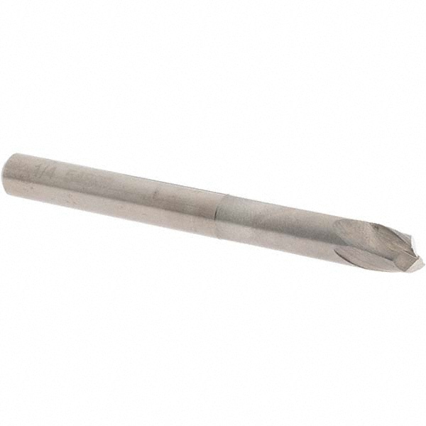 OSG 20230100 Square End Mill: 1/4 Dia, 1/4 LOC, 1/4 Shank Dia, 2-1/2 OAL, 2 Flutes, Solid Carbide Image