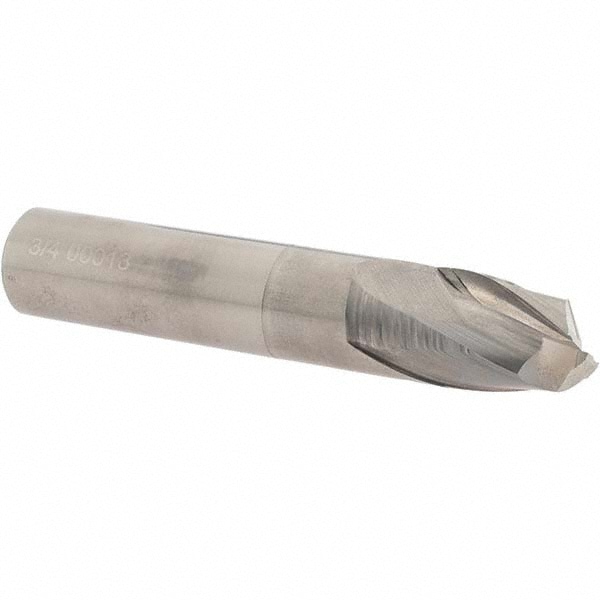 OSG 20231300 Square End Mill: 3/4 Dia, 3/4 LOC, 3/4 Shank Dia, 4 OAL, 2 Flutes, Solid Carbide Image