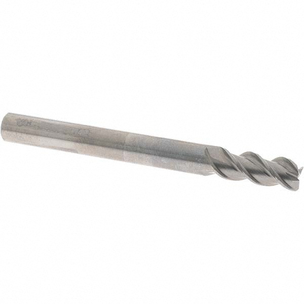 OSG 20421900 Corner Radius End Mill: 1/4" Dia, 5/8" LOC, 0.03" Radius, 3 Flutes, Solid Carbide Image