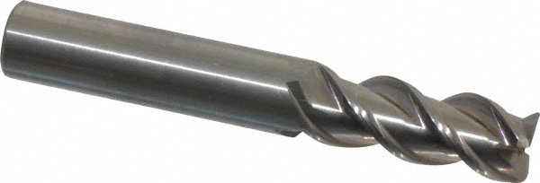 OSG 20423400 Corner Radius End Mill: 3/8" Dia, 1" LOC, 0.02" Radius, 3 Flutes, Solid Carbide Image