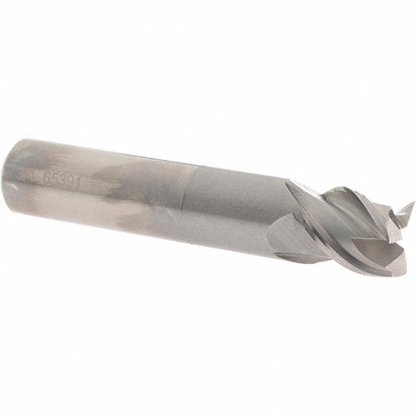 OSG 20431300 Square End Mill: 3/4 Dia, 3/4 LOC, 3/4 Shank Dia, 4 OAL, 3 Flutes, Solid Carbide Image