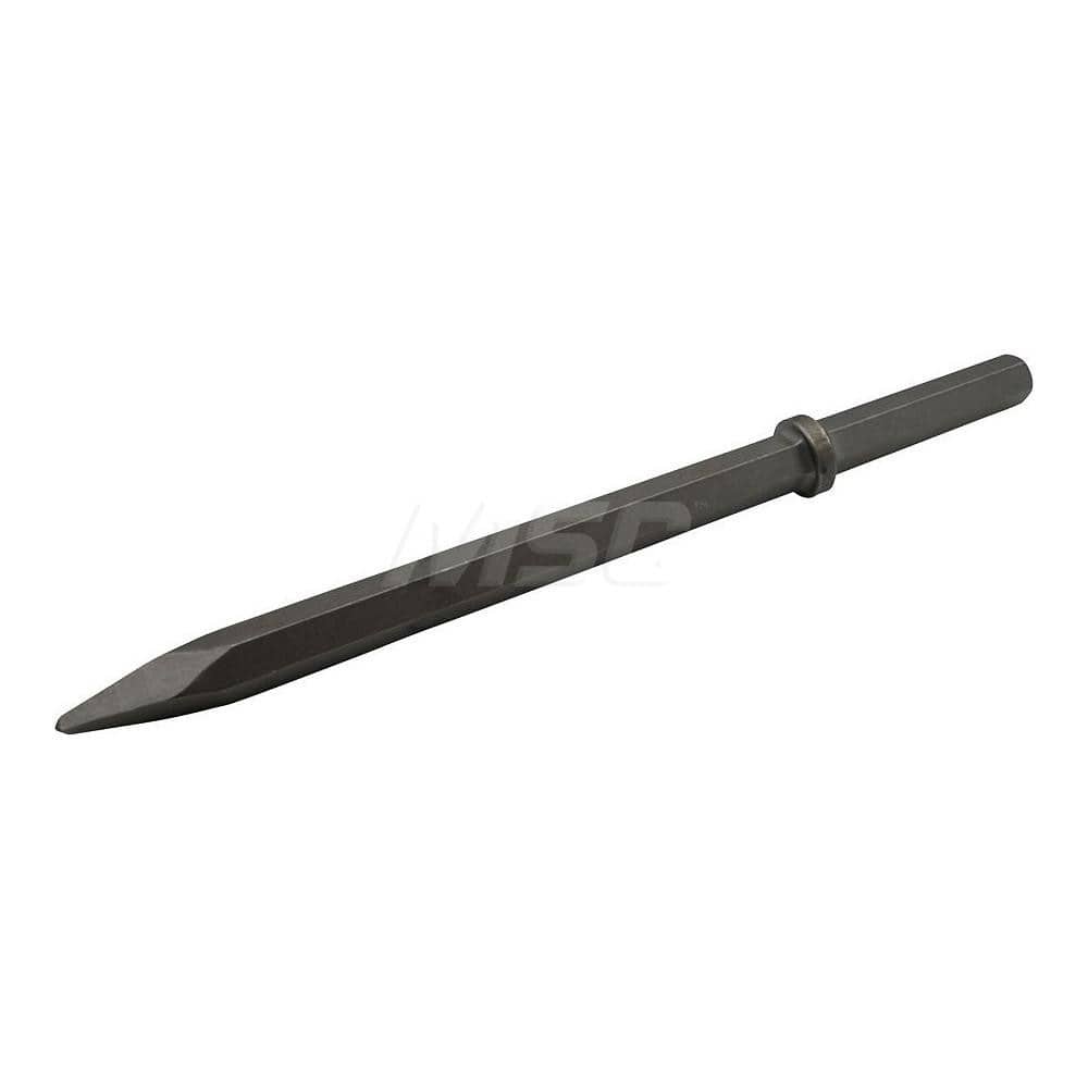 Ingersoll Rand 50050475 Chipping Hammer: Moil Point, 14" OAL, 1-1/8" Shank Dia 
