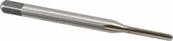Kennametal 1543711 M2x0.40 Bottoming RH 6H D3 Bright High Speed Steel 3-Flute Straight Flute Hand Tap Image