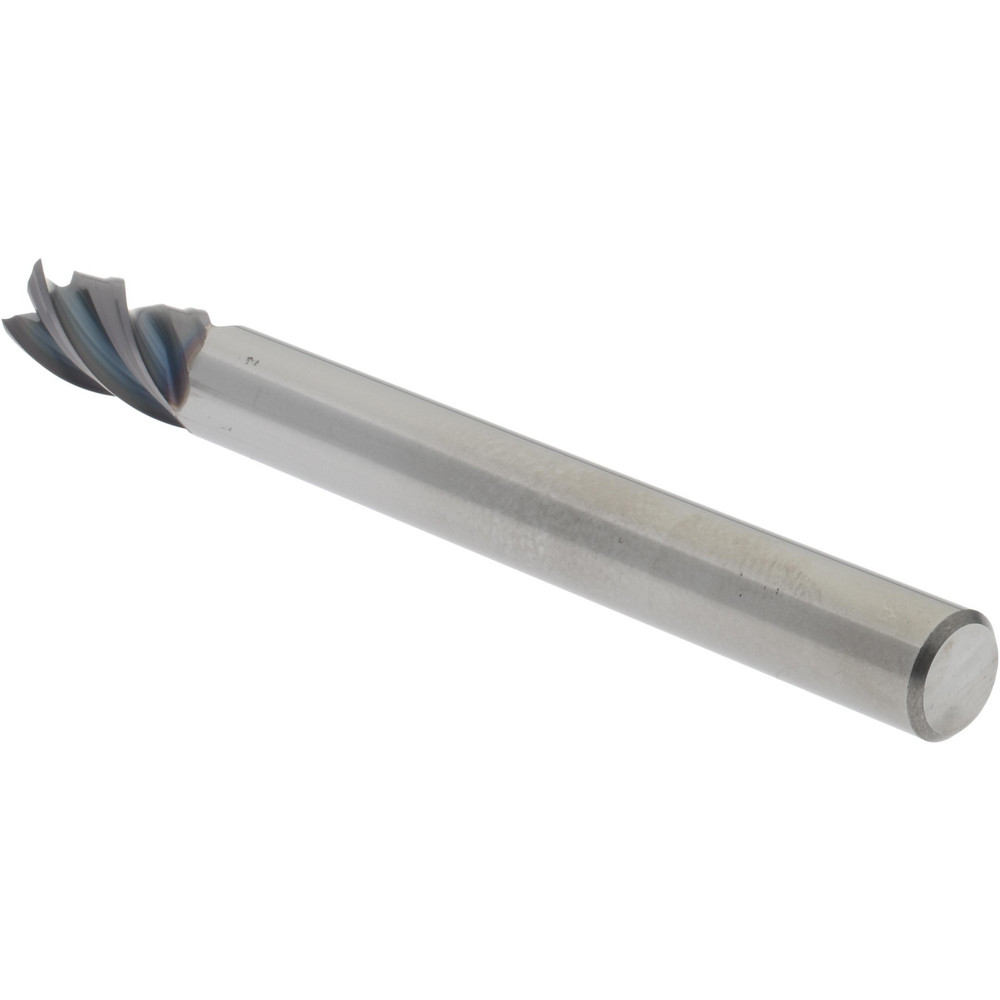 SGS Square End Mill 1/4" Dia, 1/2" LOC, 4 Flute, Solid Carbide MSC