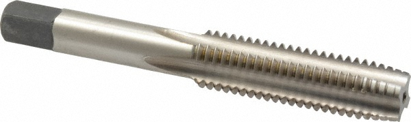 Kennametal 1544112 M12x1.75 Plug RH 6H D6 Bright High Speed Steel 4-Flute Straight Flute Hand Tap Image