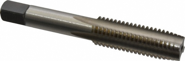 Kennametal 1543826 M14x2.00 Plug RH 6H D7 Bright High Speed Steel 4-Flute Straight Flute Hand Tap Image