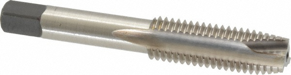 Kennametal 4131812 Spiral Point Tap: M14 x 2, Metric Coarse, 3 Flutes, Plug, 6H, High Speed Steel, Bright Finish Image