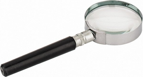 Magnifier 6x & 3x Round 1.25 inch Magnifying Glass (537) Plastic