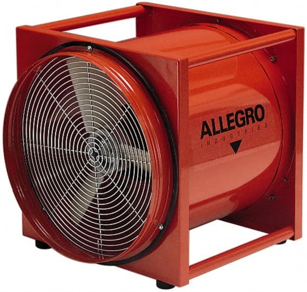 Allegro 9525-01 1-Speed 230V 0.5 hp 20" Inlet/Outlet Electric (AC) Axial Blower 