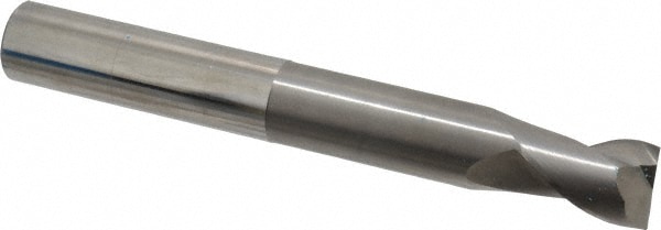 SGS 34647 Square End Mill: 3/4 Dia, 1 LOC, 3/4 Shank Dia, 6 OAL, 2 Flutes, Solid Carbide Image