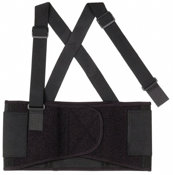 Ergodyne - Back Support: Belt with Adjustable Shoulder Straps, 3X-Large ...