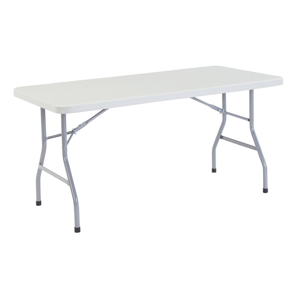 60" Long x 30" Wide x 29-1/2" High, Lightweight Folding Table