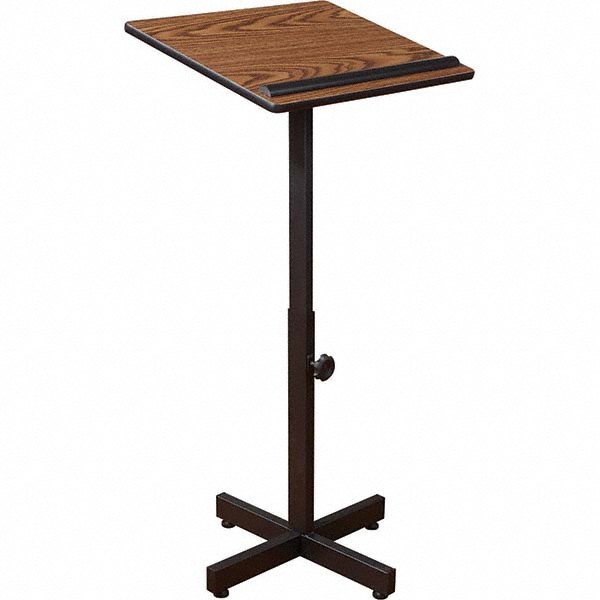 Oklahoma Sound Medium Oak Portable Lectern 88507520 MSC