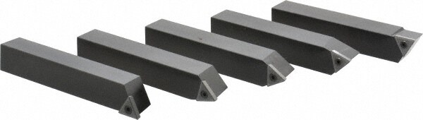 1" Shank Square Indexable Insert Tool Bit Set