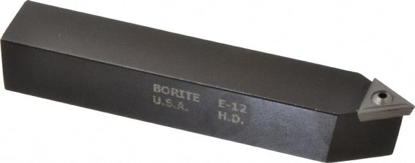 Borite E-12 HD 3/4" Shank Square Neutral Threading Indexable Insert Tool Bit 
