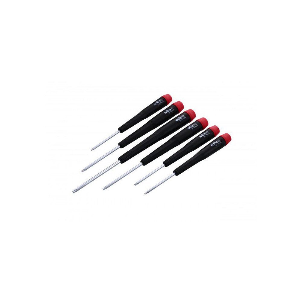 6 Piece T6 to T15 Micro Handle Torx Driver Set