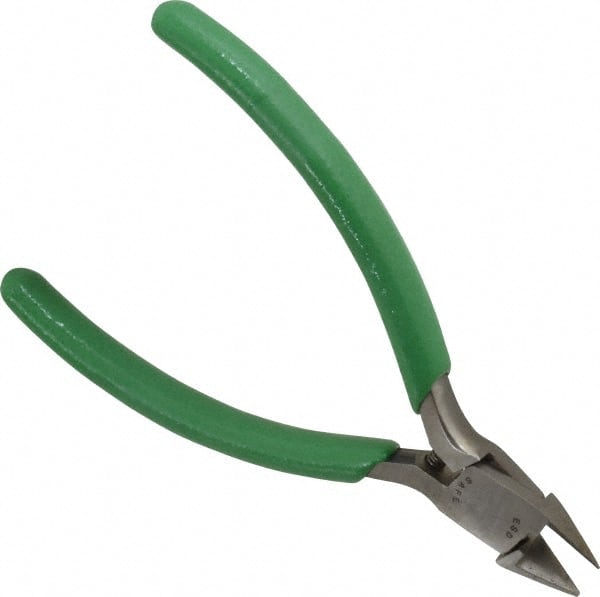 Xcelite MS545JVN Wire Cable Cutter: 0.6 mm Capacity, ESD Cushion Handle, 100 mm OAL 