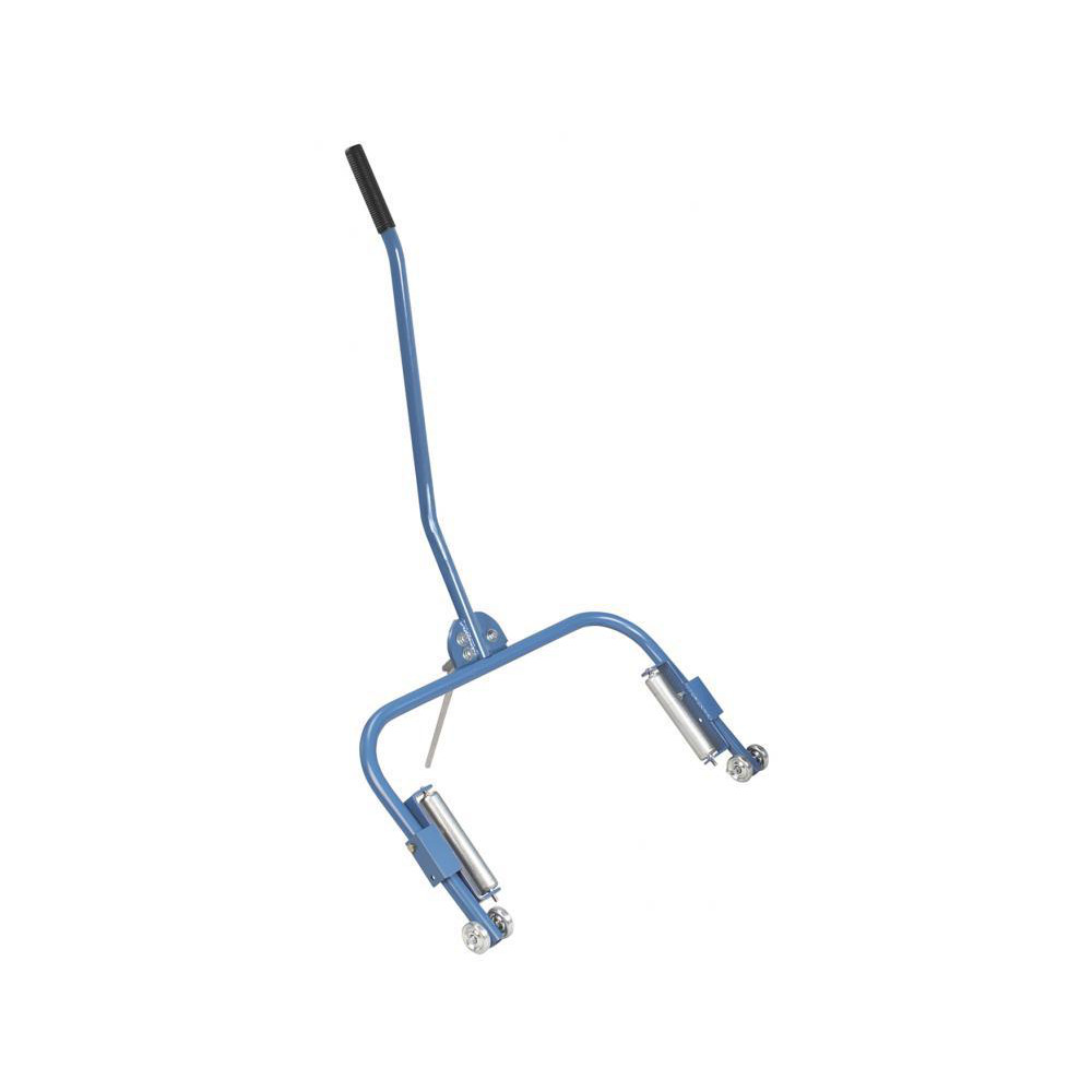 Single Unit with Handle Dolly: Steel Top - 23-3/4" Wide, 4" High, 4 Wheels