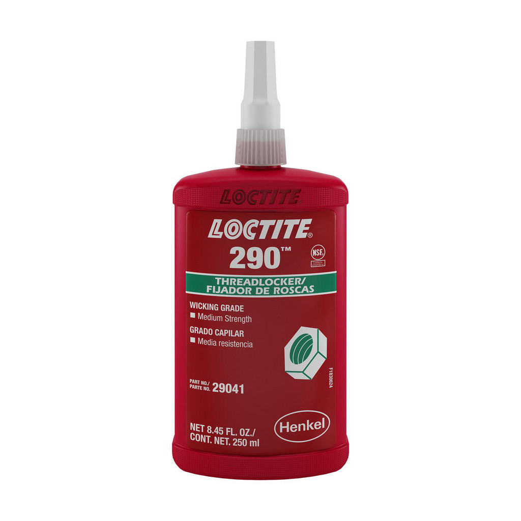 Loctite | Clover 290 Threadlocker, 250 ml Bottle - Green wicking-grade threadlocker | Part #135393