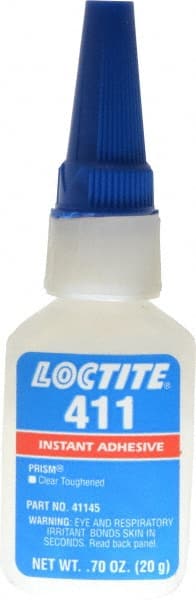 LOCTITE 135446 Adhesive Glue: 0.7 oz Bottle, Clear 