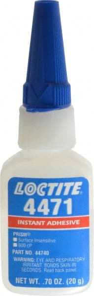 LOCTITE 158530 Adhesive Glue: 0.7 oz Bottle, Clear 