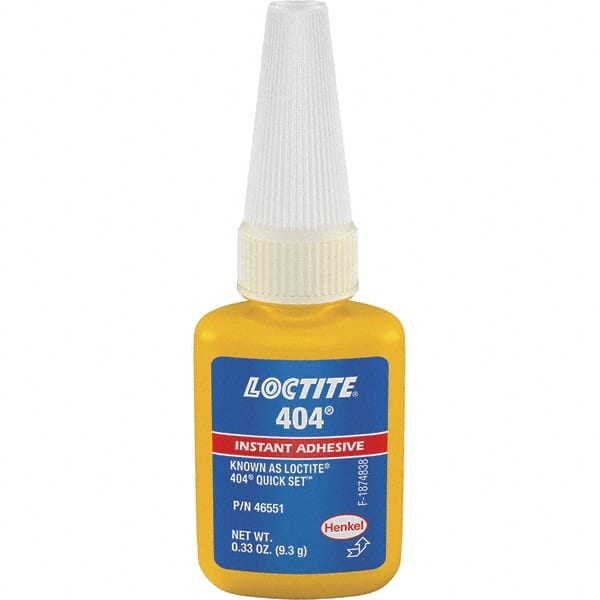 LOCTITE 135465 Adhesive Glue: 0.33 oz Bottle, Clear 