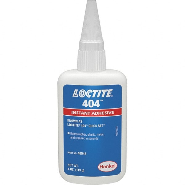 LOCTITE 234044 Adhesive Glue: 4 oz Bottle, Clear 
