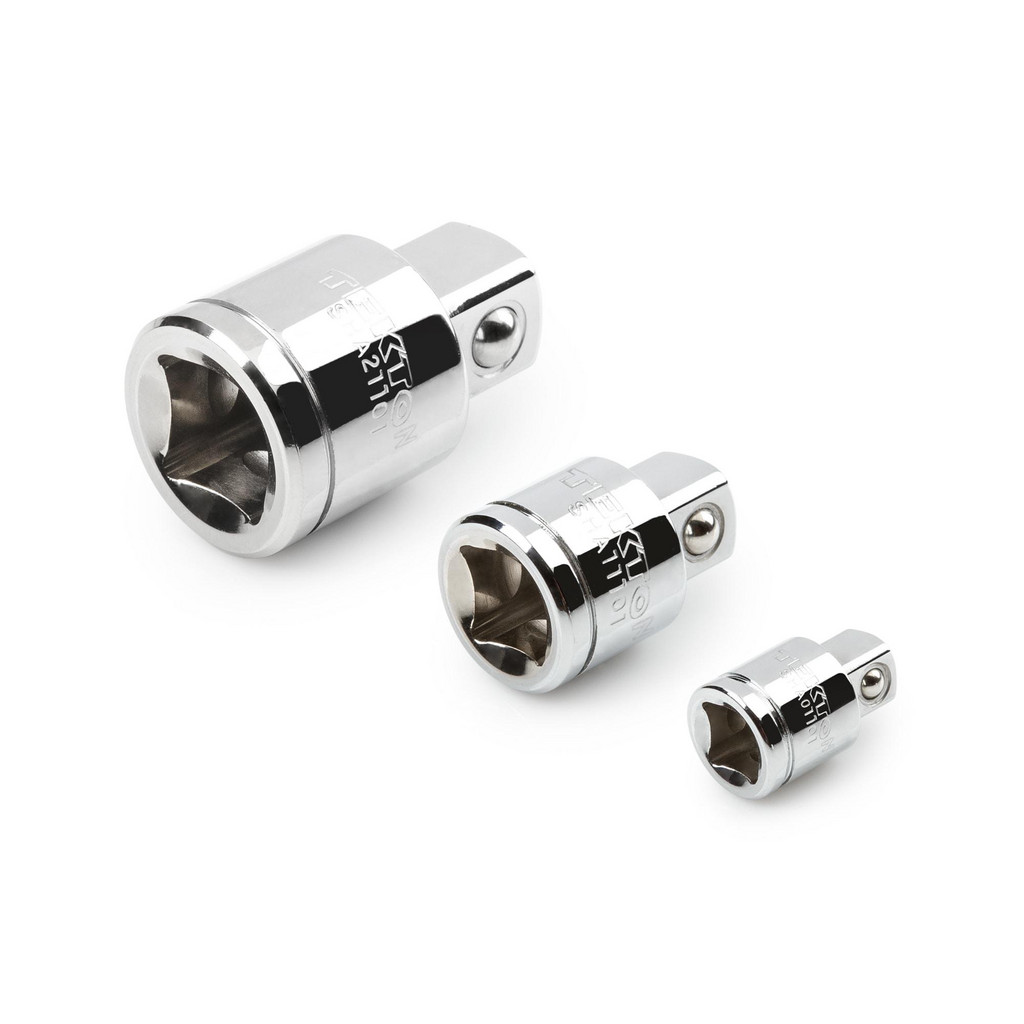 Tekton - 3-pc Mini Extension Set (1/4, 3/8, 1/2 in Drive) | MSC Direct
