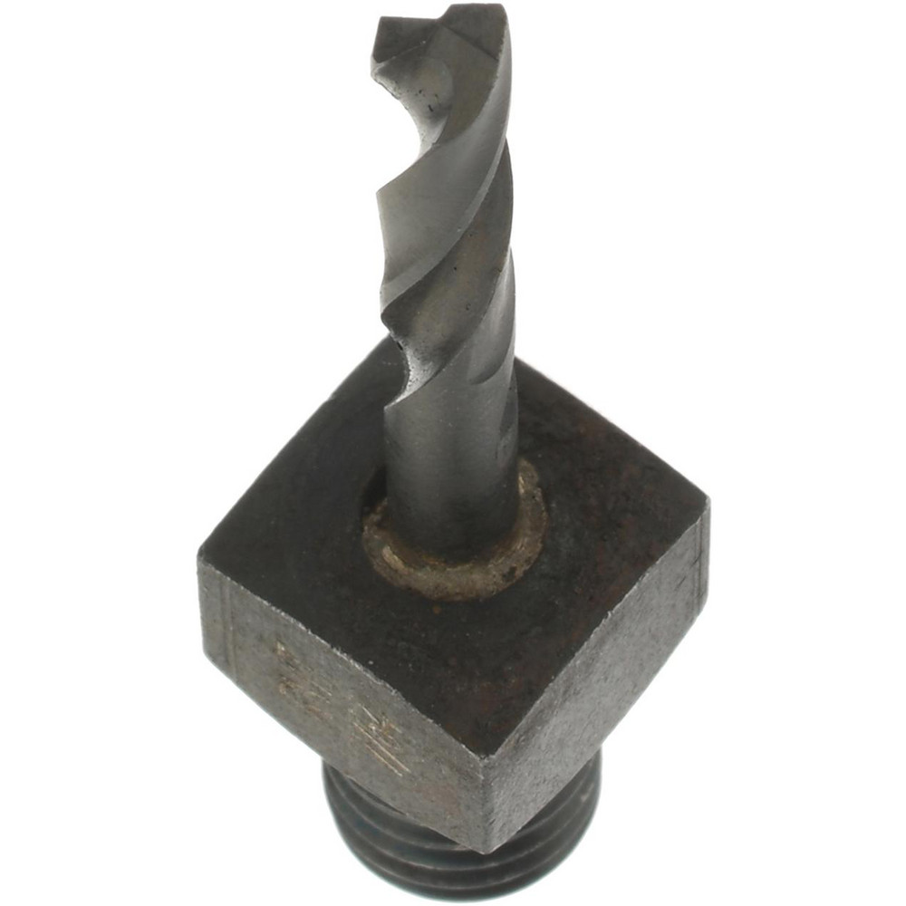 Hertel Threaded Shank Drill Bit 7/64" Dia, 135 ° Point, 1/428 Shank