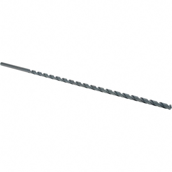 Cle-Line C20487 Extra Length Drill Bit: 0.3438" Dia, 118 °, High Speed Steel 