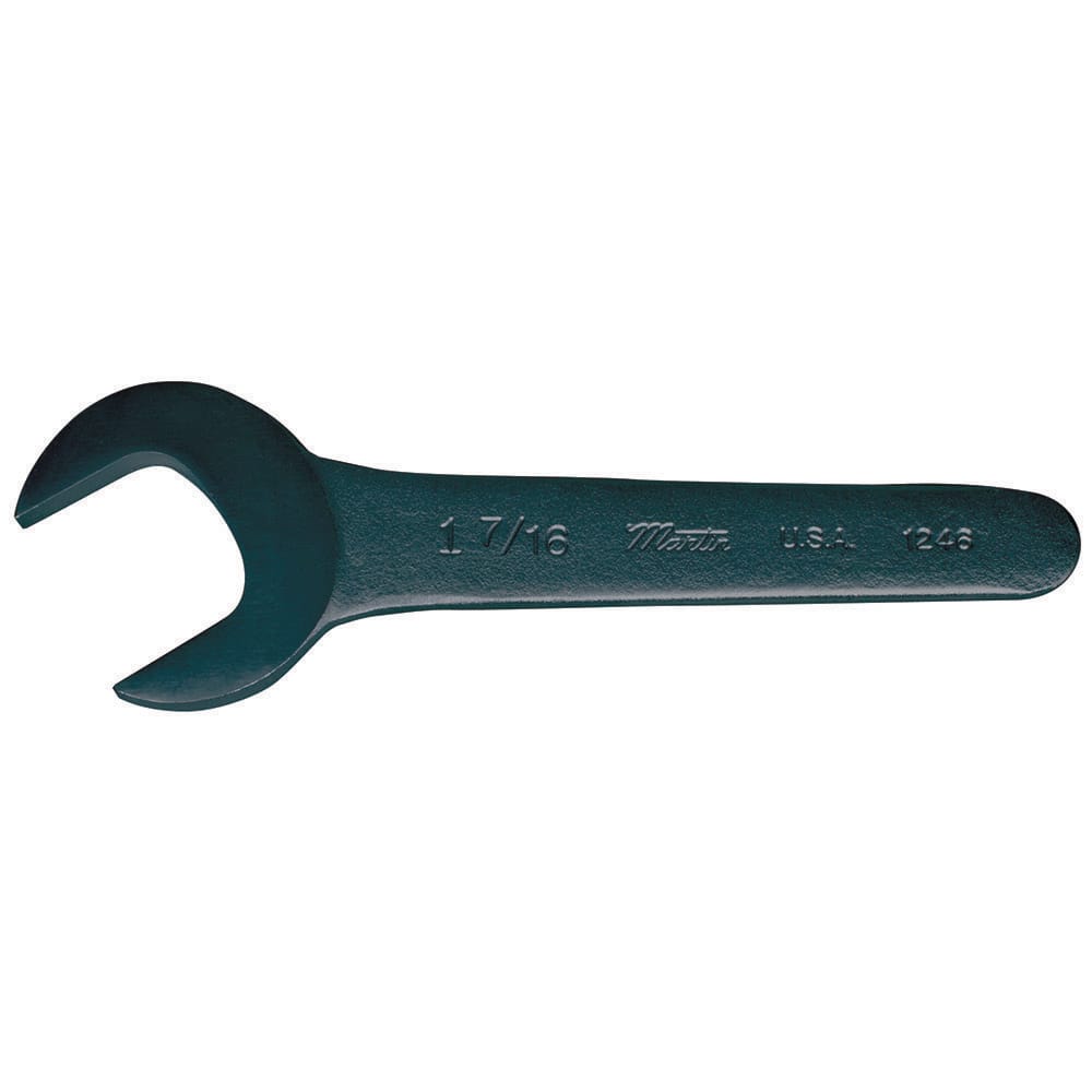 Martin Tools BLK1232 Service Open End Wrench: Single End Head, Single Ended 