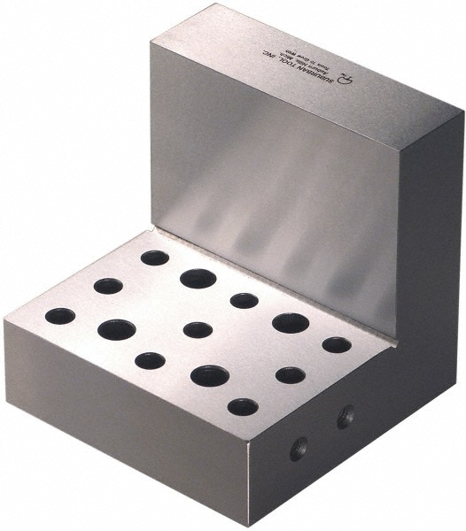 Suburban Tool AP-444-M-S1 4" Wide x 4" Deep x 4" High Steel Precision-Ground Angle Plate Image