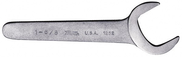 Martin Tools 1228 Service Open End Wrench: Single End Head, Single Ended 