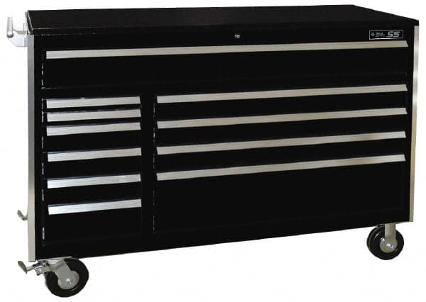 Kennedy Black Steel Roller Cabinet Mscdirect Com