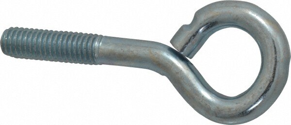 Gibraltar - 3/8-16, Zinc-Plated Finish, Steel Wire Turned Open Eye Bolt ...