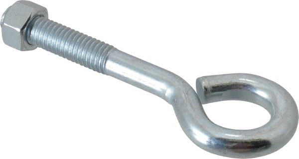 Stainless Steel Turned Eye Bolt 3-inch Bolt Length 3/8-inch Thread Diameter