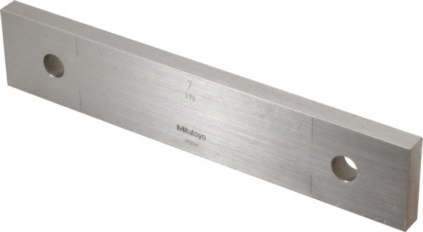 Mitutoyo 611207-531 Rectangle Steel Gage Block: 7", Grade 0 Image