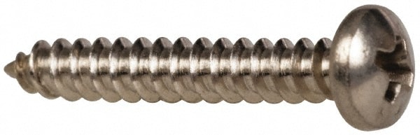 Value Collection - Sheet Metal Screw: #4, Pan Head, Phillips Drive, 3/4 ...