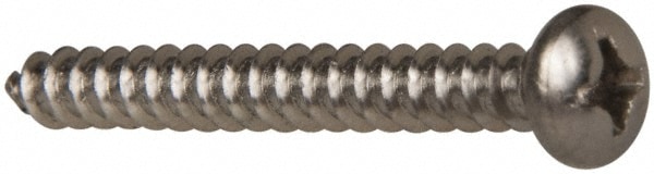 Value Collection R58005018 Sheet Metal Screw: #6, Pan Head, Phillips Image