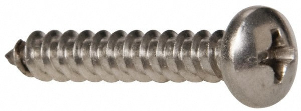 Value Collection R58005030 Sheet Metal Screw: #8, Pan Head, Phillips Image