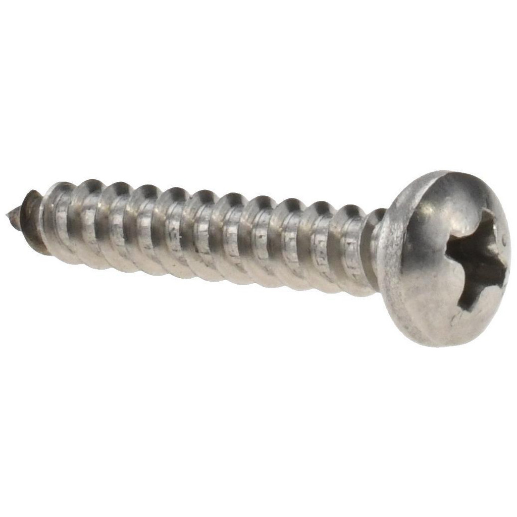 Value Collection R58005030 Sheet Metal Screw: #8, Pan Head, Phillips Image