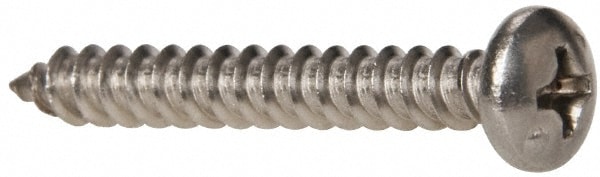 Value Collection R58005032 Sheet Metal Screw: #8, Pan Head, Phillips Image